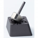 Keychron Hammer Aluminum Alloy Artisan Keycap, Keycap (black/silver)