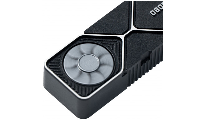 Keychron Graphics Card RTX3080 Aluminum Alloy Artisan Keycap (black/silver)