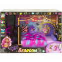 Mattel Monster High Clawdeen Wolf's Bedroom Backdrop