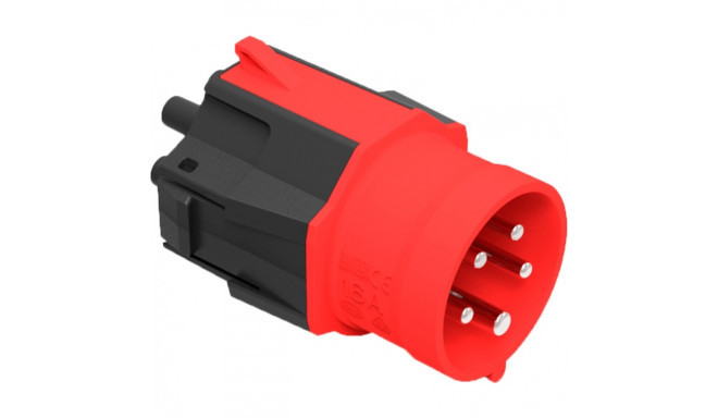 NRGkick connector attachment 16A - 5-pin, max. 11kW, adapter (black/red, for NRGkick charging unit)