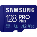 SAMSUNG PRO Plus 128 GB SDXC (2023), memory card (UHS-I U3, Class 10, V30, incl. USB adapter)
