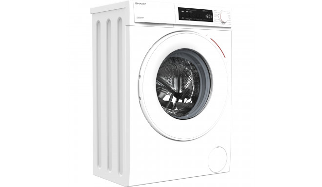 Sharp ES-NFW612CWB-DE, washing machine (white, advanced inverter motor)