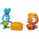 Spin Master Brave Bunnies - Treasure hunt with Boo rabbit and tiger, toy figure (with 2 action figur