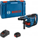 Bosch cordless hammer drill BITURBO GBH 18V-40 C Professional, 18Volt (blue/black, 2x battery ProCOR