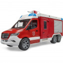 BRUDER Mercedes Benz Sprinter fire rescue vehicle (including light + sound module)