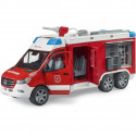 BRUDER Mercedes Benz Sprinter fire rescue vehicle (including light + sound module)