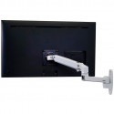 Ergotron LX monitor arm, monitor holder (white)