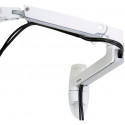 Ergotron LX monitor arm, monitor holder (white)