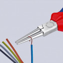 KNIPEX round nose pliers (long nose pliers) 30 35 160 (red/blue, length 160mm)