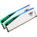 Patriot DDR5 - 32GB - 6200 - CL - 42 (2x 16 GB) dual kit, RAM (white, PVER532G62C42KW, Viper Elite 5