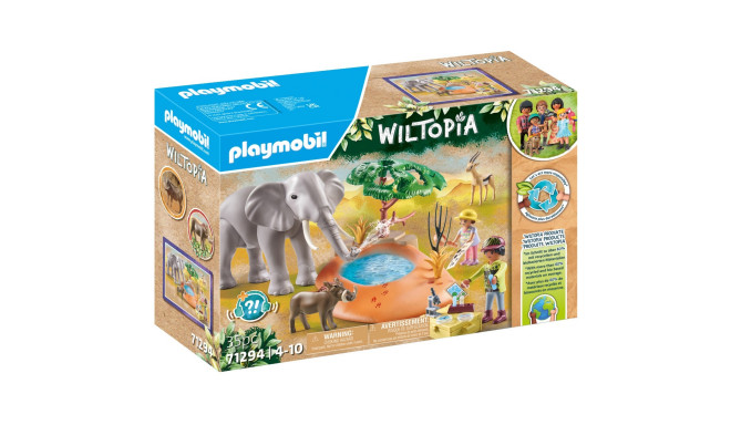 PLAYMOBIL 71294 Wiltopia joyride to the waterhole, construction toy