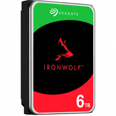 Seagate IronWolf NAS 6 TB CMR, hard drive (SATA 6 Gb/s, 3.5")