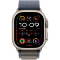 Apple Watch Ultra 2, Smartwatch (dark blue-gray, 49 mm, Alpine Loop, titanium case, cellular)