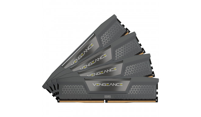 Corsair DDR5 - 64GB - 6000 - CL - 36 (4x 16 GB) quad kit, RAM (black, CMK64GX5M4B6000Z36, Vengeance,