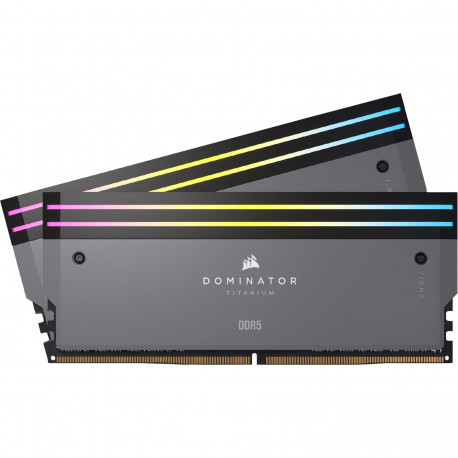 Corsair DDR5 - 64GB - 6000 - CL - 30 (2x 32 GB) dual kit, RAM (gray, CMP64GX5M2B6000Z30, Dominator T