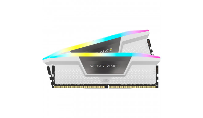 Corsair DDR5 - 32GB - 6000 - CL - 36 (2x 16 GB) dual kit, RAM (white, CMH32GX5M2E6000C36W, Vengeance