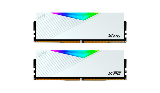 ADATA DDR5 - 64GB - 6400 - CL - 32 (2x 32 GB) dual kit, RAM (white, AX5U6400C3232G-DCLARWH, Lancer R