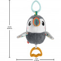Fisher-Price Flutter Toucan To-Go, cuddly toy (grey/white)