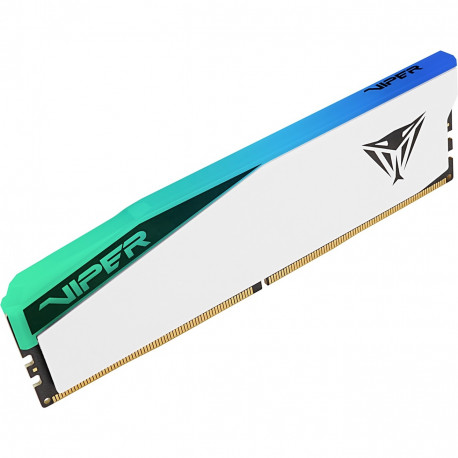 Patriot DDR5 - 16GB - 5600 - CL - 38, Single RAM (white, PVER516G56C38W, Elite 5 RGB, INTEL XMP, AMD