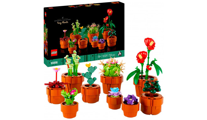 LEGO Icons mänguklotsid Mini Plants (10329)