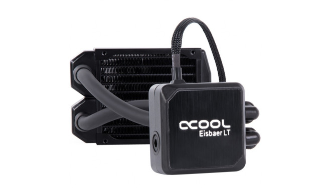Alphacool Eisbaer LT92 CPU - Black, CPU cooler (black, without fan)