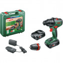 Bosch cordless impact drill AdvancedImpact 18 (green/black, 2x Li-ion battery 1.5Ah, case, POWER FOR