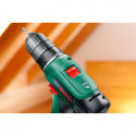 Bosch cordless drill/screwdriver EasyDrill 1200 (green/black, 2x Li-ion battery 1.5Ah, case)