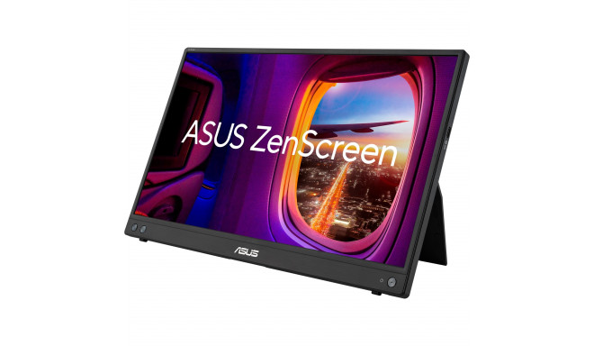 ASUS ZenScreen MB16AHV, LED monitor - 15.6 - black, FullHD, IPS, USB-C, Mini-HDMI