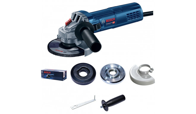 Bosch angle grinder GWS 9-125 S Professional (blue, 900 watts)