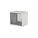 Intellinet Network Cabinet, Wall Mount (Basic), 9U, Usable Depth 500mm/Width 485mm, Grey, Flatpack, 