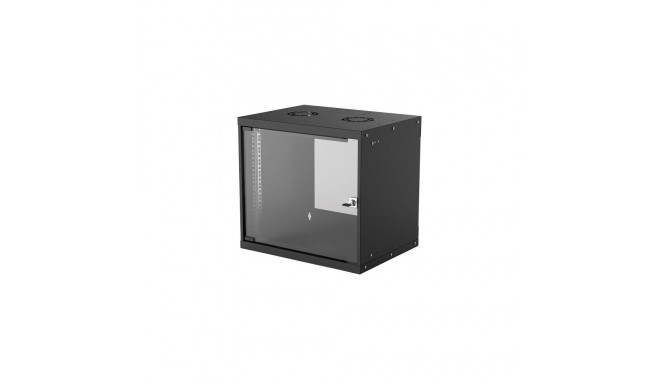 Intellinet 19&quot; Network Cabinet - Wall Mount (Basic), 9U, 400mm Deep, Black, Flatpack, Max 5
