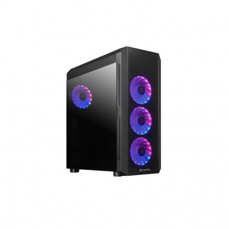 Case|CHIEFTEC|SCORPION 4|MiniTower|Case product features Transparent panel|Not included|ATX|MicroATX
