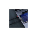 Baseus Type-C - Type-C cable Cafule PD2.0 60W Flash charging (20V 3A) 1m Red/Black (CATKLF-G91)