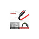 Baseus Micro USB Cafule Cable 2.4A 1m Red + Red (CAMKLF-B09)