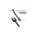 Baseus Micro USB Cafule Cable 2.4A 0.5m Gray + Black (CAMKLF-AG1)
