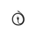 Baseus Micro USB Cafule Cable 2.4A 0.5m Gray + Black (CAMKLF-AG1)