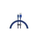 Baseus Lightning Crystal Shine Cable Series Fast Charging Data Cable 2.4A 1.2m Blue (CAJY000003)