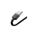 Baseus Lightning Cafule Cable 1.5A 2m Gray + Black (CALKLF-CG1)
