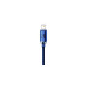 Baseus Lightning Crystal Shine Cable Series Fast Charging Data Cable 2.4A 2m Blue (CAJY000103)