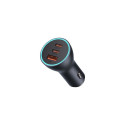 Baseus Car Charger Golden Contactor Pro C+C+U 65W Dark Gray (CGJP010013)