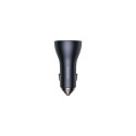 Baseus Car Charger Golden Contactor Pro C+C+U 65W Dark Gray (CGJP010013)