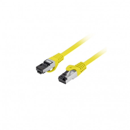 PATCHCORD CAT.8.1 S/FTP LSZH CU 2M YELLOW FLUKE PASSED LANBERG