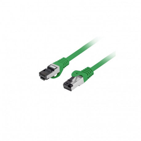 PATCHCORD CAT.8.1 S/FTP LSZH CU 0.5M GREEN FLUKE PASSED LANBERG