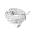 PATCHCORD CAT.5E FTP 15M GREY FLUKE PASSED LANBERG