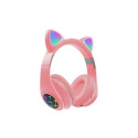 RoGer Cat M2 Bluetooth Наушники с кошачьими ушками LED