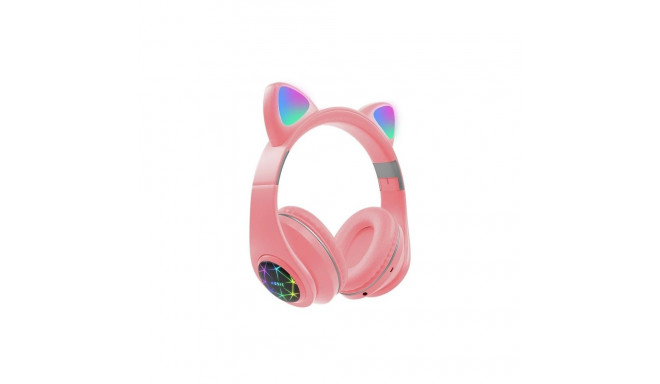 RoGer Cat M2 Bluetooth Наушники с кошачьими ушками LED
