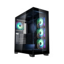 Kolink Unity Peak ARGB Midi-Tower Showcase, Tempered Glass - black