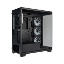Kolink Unity Peak ARGB Midi-Tower Showcase, Tempered Glass - black