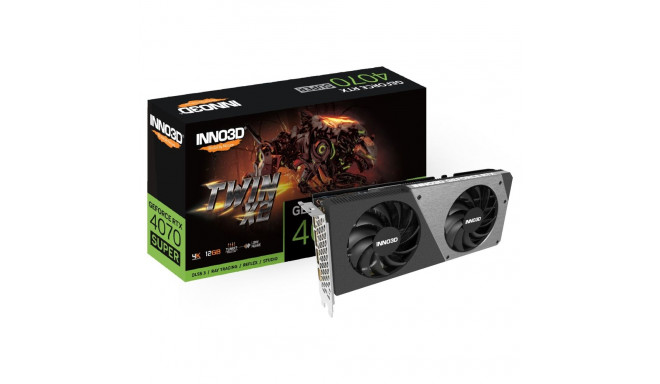 Inno3D GeForce RTX 4070 SUPER TWIN X2 NVIDIA 12 GB GDDR6X