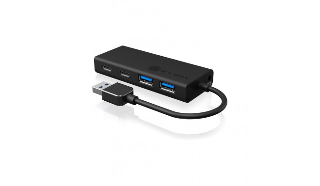 "ICY BOX IB-HUB1426-U3 USB 3.0 HUB 4-Port 2xUSB-C; 2xUSB 3.0"